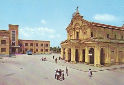 rosarno, la piazza del duomo