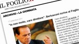 berlusconi il foglio