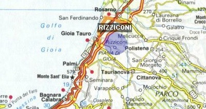 mappa rizziconi