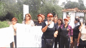 i dipendenti della casa di riposo in agitazione