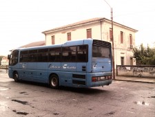 un autobus delle ferrovie della calabria