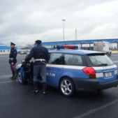 volante polizia in autostrada-2