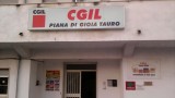 la sede Cgil di Gioia Tauro