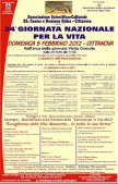 il manifesto della giornata della vita