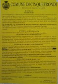 manifesto comune cinquefrondi