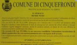 manifesto comune cinquefrondi