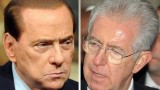 berlusconi  e monti