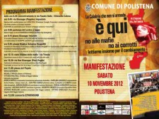 manifestazione polistena