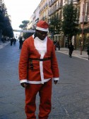 babbo natale nero