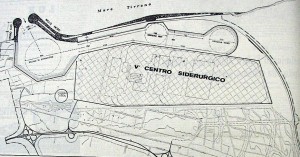 mappa centro siderurgico gioia tauro