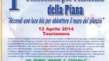 fiaccolata per l'autismo