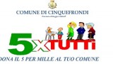 cinque per mille comune cinquefrondi