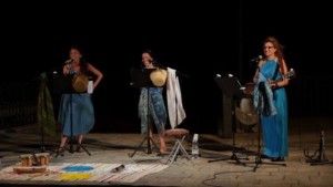 Le attrici Maria Marino,  Renata Falcone, Maria Gurnar