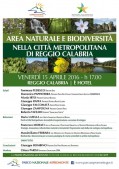 Area naturale e biodiversità_Locandina_Reggio2