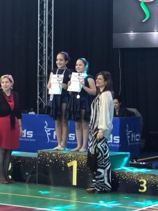 podio campionati di danza